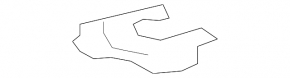 Кріплення кришки бачка омивача Lexus IS250 IS300 IS350 06-13