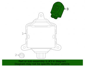 Warning Buzzer Toyota Highlander 20-26 коричневый