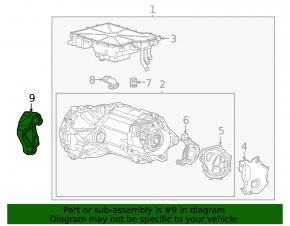 Кронштейн заднего двигателя Volkswagen ID.4 23-26