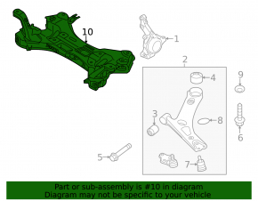 Подрамник передний Hyundai Elantra UD 11-16