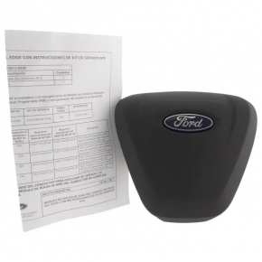 Подушка безопасности airbag в руль водительская Ford Edge 19-24 черная
