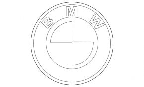 Емблема капота BMW 1 E82 08-13