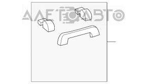 Ручка потолка передняя левая Toyota Prius 20 04-09 беж