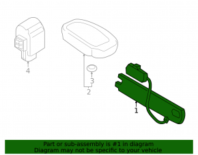 Антенна Keyless Kia EV6 22-26