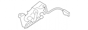 Замок капота левый BMW 4 F32/33/36 14-20 с датчиком