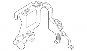 Кронштейн ECU компьютер двигателя Nissan Altima 13-18 2.5