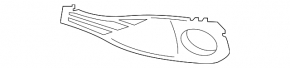 Обрамление решетка птф левое BMW 4 F32/33/36 15-20 Modern line, закрытая