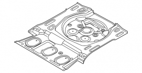 Корыто багажника Audi Q3 83A 19-25