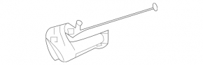 Замок лючка бензобака Mercedes W164ML 06-11