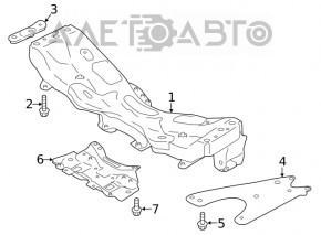 Подрамник передний Subaru Forester 19-24 SK