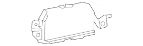Genuine Multiplex Network Door Computer Toyota Rav4 13-18