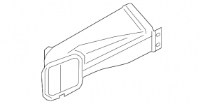 Воздухоприемник BMW 5 G60 24-26 B48, B58