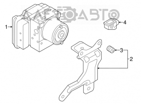 ABS АБС Hyundai Elantra UD 11-16
