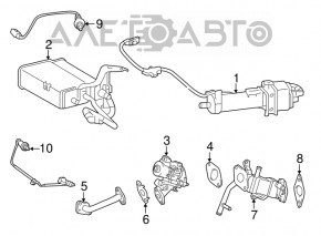 Канистра с углем абсорбер в сборе Toyota Prius V 12-17