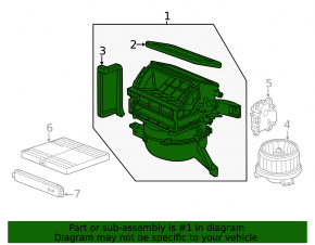 Печка в сборе Honda CRZ 11-12