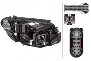 Фара передняя левая Mercedes C-class W205 19-21 LED