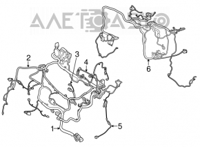 Проводка подторпедная Ford C-max MK2 13-14