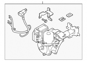 Рульова колонка з електропідсилювачем Nissan Leaf 11-13