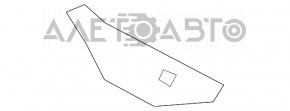Крепление переднего бампера правое Lexus RX350 RX450h 10-12