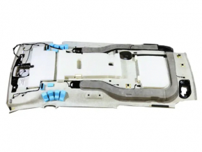 Обшивка потолка Chrysler Pacifica 17-18 без панорамы, серая, под монитор, под чистку