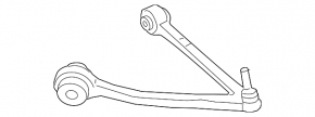 Важіль нижній передній лівий BMW i3 14-21