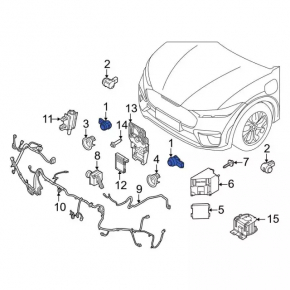 Парктроник передний Ford Explorer 20-25