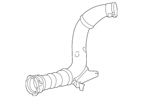 Патрубок интеркулера правый BMW X1 F48 20-22 B46