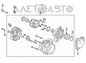 Генератор Honda Civic XI FE/FL 22-26 2.0