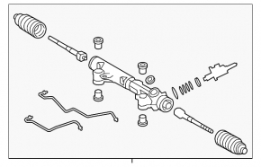 Рейка рульова Toyota Tundra 14-21 ГУР