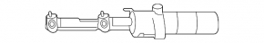 Форсунка омивача фар права Mercedes W212 10-13