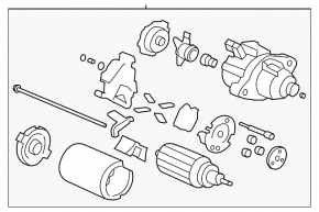 Стартер Honda Civic 11-15 2,4l