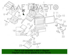 Датчик температуры в печке Audi Q3 8U 15-18
