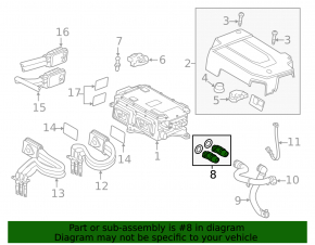 Фітинг інвертора Chevrolet Volt 11-15