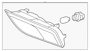 Поворотник лівий Lexus GX460 14-18