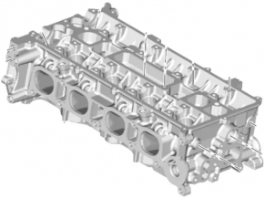 Головка блока цилиндров ГБЦ в сборе Ford Fusion mk5 13-20 2.5