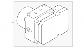 ABS АБС BMW 3 F30 14-18 под адаптив круиз, под stop-go
