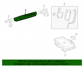 Telematics Transceiver Control Module Toyota Prius 50 19-22