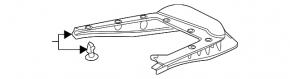 Ущільнювач повітроприймача Honda Civic XI FE/FL 22-26 2.0