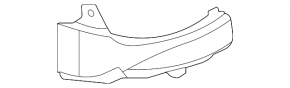 Поворотник зеркала левый Subaru WRX 22-26
