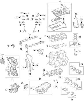 Головка блока цилиндров в сборе Mazda 3 19-26 2.5