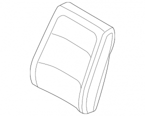 Водительское сидение Ford Flex 13-19 с airbag, электро, кожа беж