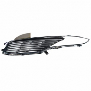 Решітка радіатора grill ліва Lincoln MKZ 13-16 хром