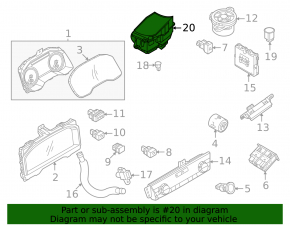 Проекция на лобовое Nissan Rogue 21-26 JP built