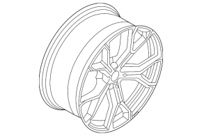 Диск колесный R21 BMW X5 G05 19-26 741 стиль
