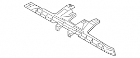 Кріплення решітки радіатора grill Audi Q3 8U 15