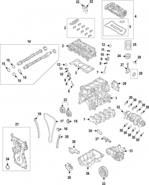 Маслоприемник Ford Explorer 20-25 2.3T