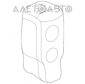 Клапан печки кондиционера Toyota Sienna 11-20