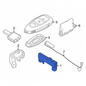 KEYLESS ENTRY ANTENNA AMPIFIER Ford C-max MK2 13-18 салон