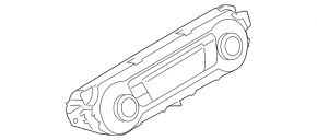 Управление климат-контролем Ford Transit Connect MK2 13-25auto