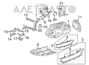 Заливная горловина топливного бака Lexus RX400h 06-08